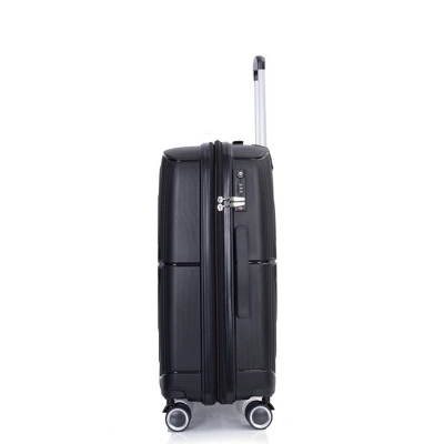 3 PCS Expanable Luggage Set, PP Lightweight Hardshell Spinner Wheel Suitcase With TSA Lock (20+24+28)-ModernLuxe - Image 10