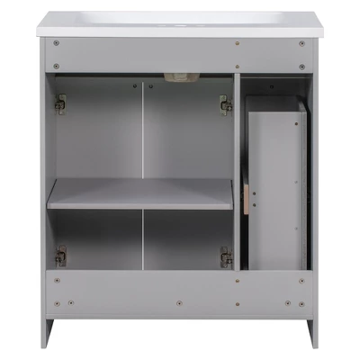 30" Bathroom Vanity With Undermount Sink - ModernLuxe - Image 11