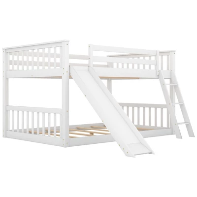 Wood Bunk Bed With Convertible Slide And Ladder-ModernLuxe - Image 7
