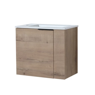 22" Bathroom Vanity With Sink, Soft Close Door And Floating Mount Design - ModernLuxe - Image 6