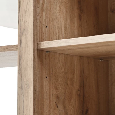 TV Stand For TVs Up To 65'' With Large Storage Space, Entertainment Center With 3 Levels Adjustable Shelves-ModernLuxe - Image 10