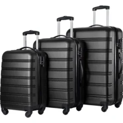 3 PCS Luggage Set, Hardside Spinner Suitcase With TSA Lock (20/24/28)-ModernLuxe
