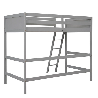 Twin Size Wood Loft Bed With Ladder-ModernLuxe - Image 5