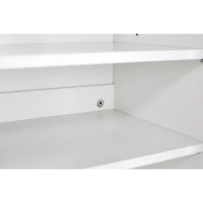 Modern Elegant Storage Cabinet, Gold+White - ModernLuxe - Image 6