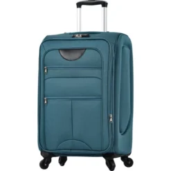 3 PCS Expandable Luggage Set, Softside Lightweight Spinner Suitcase With TSA Lock-ModernLuxe